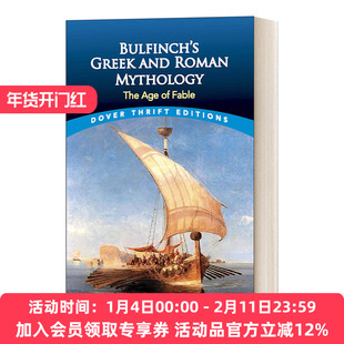 英文原版 布芬奇的希腊罗马神话 Bulfinch's Greek and Roman Mythology Dover Thrift Editions 英文版 进口英语原版书籍