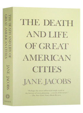 美国大城市的死与生 英文原版 The Death and Life of Great American Cities 城市规划 Jane Jacobs 社会科学 英文版进口英语书籍