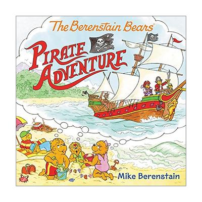 英文原版 The Berenstain Bears Pirate Adventure 海盗冒险 贝贝熊绘本 英文版 进口英语原版书籍