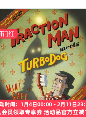 英文原版绘本 Traction Man Meets Turbodog 牵引人遇上机械狗 米妮·格雷绘本 英文版 进口英语原版书籍