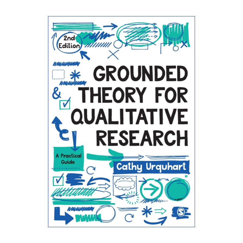 质性研究中的扎根理论  英文原版 Grounded Theory for Qualitative Research 实用指南 英文版 进口英语原版书籍