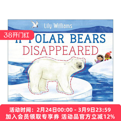 英文原版 If Polar Bears Disappeared 如果北极熊消失了 物种消失的影响 环境保护 英文版 进口英语原版书籍