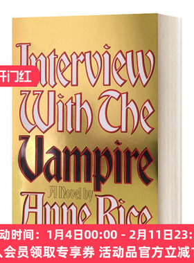 夜访吸血鬼 英文原版小说 Interview with the Vampire 精装周年纪念收藏版 Anne Rice安妮·赖斯 英文版 进口英语原版书籍