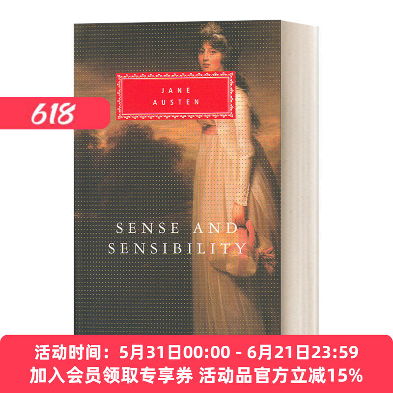 理智与情感 英文原版 Sense and Sensibility 简·奥斯汀 Everyman精装收藏版 英文版 进口英语原版书籍