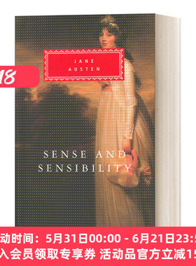 理智与情感 英文原版 Sense and Sensibility 简·奥斯汀 Everyman精装收藏版 英文版 进口英语原版书籍
