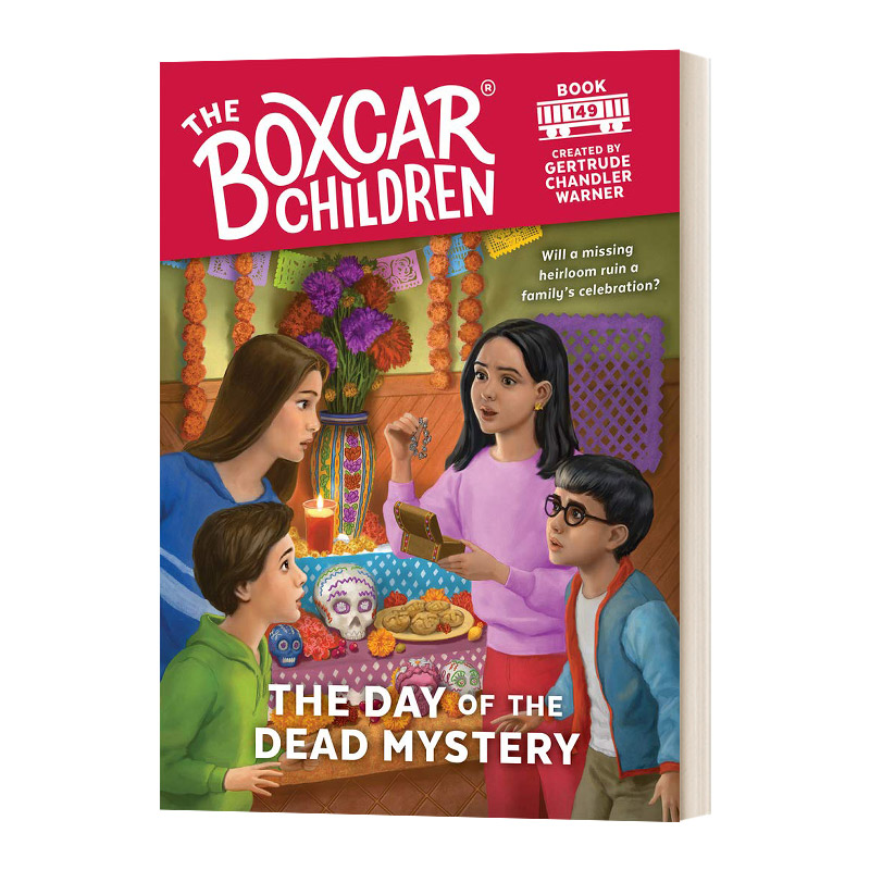 英文原版 The Day of the Dead Mystery 死亡之日之谜 棚车少年系列149 The Boxcar Children Mysteries 英文版 进口英语原版书籍