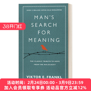 英文原版 Man's Search For Meaning 活出生命的意义 维克多 弗兰克尔 精装 英文版 进口英语原版书籍