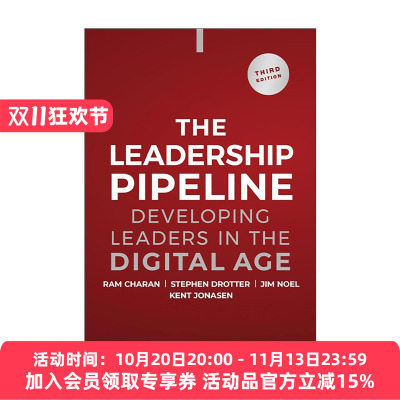 英文原版 The Leadership Pipeline 领导梯队 全面打造领导力驱动型公司 精装 第3版 英文版 进口英语原版书籍