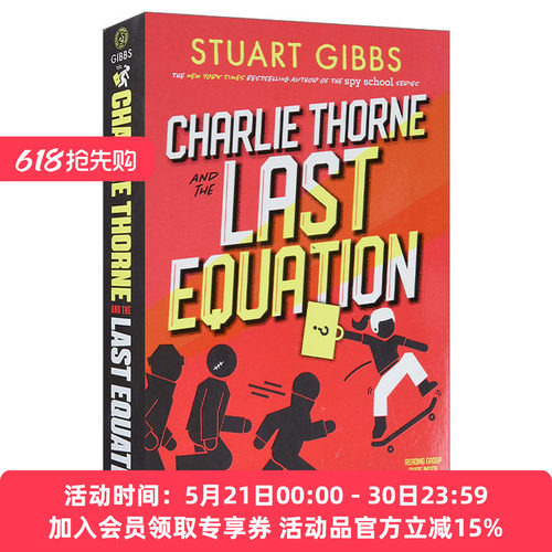 英文原版 Charlie Thorne and the Last Equation 1 查理·索恩与最后的方程式 1 纽约时报畅销书间谍学校系列作者 英文版 进口书