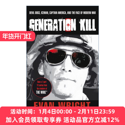 杀戮一代  英文原版 Generation Kill Tie-In HBO纪录片美剧 埃文·赖特 英文版 进口英语原版书籍