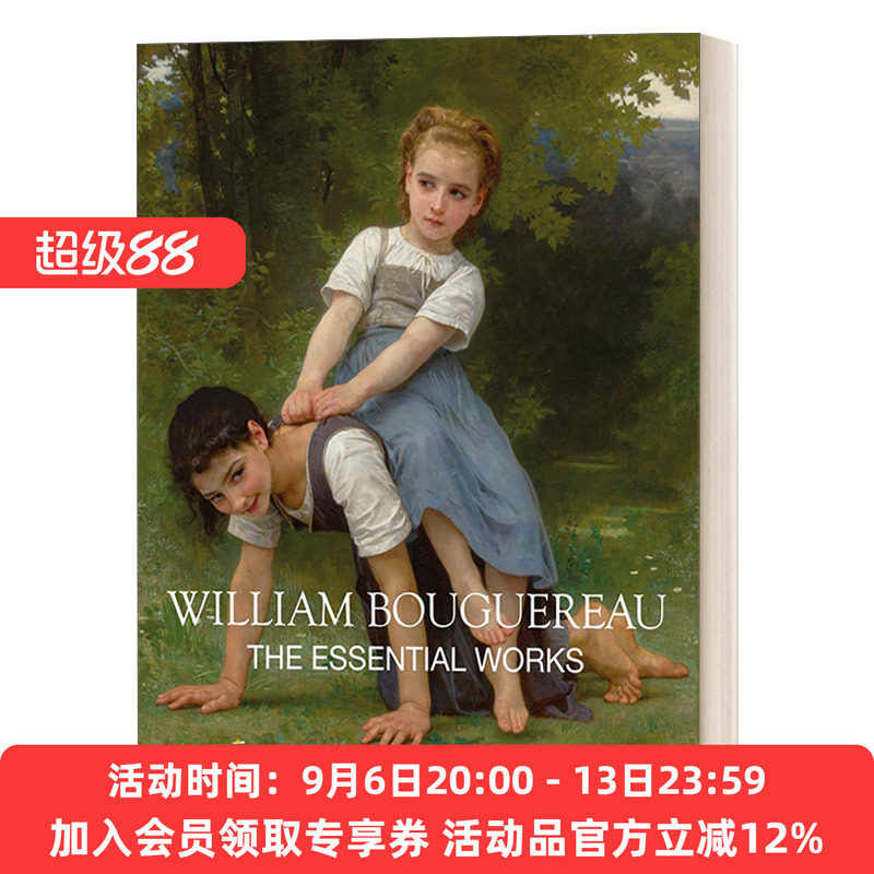 英文原版 William Bouguereau The Essential Work 威廉·布格罗作品集 艺术画册 精装 英文版 进口英语原版书籍