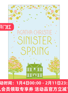 英文原版小说 Sinister Spring 春日邪恶 阿加莎克里斯蒂短篇推理悬疑故事集 春天故事特辑精装 英文版 进口英语原版书籍