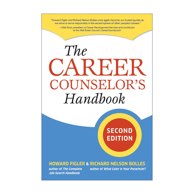 职业顾问手册 英文原版 The Career Counselor's Handbook 第二版 求职 人力资源 Richard Nelson Bolles 英文版 进口英语书籍