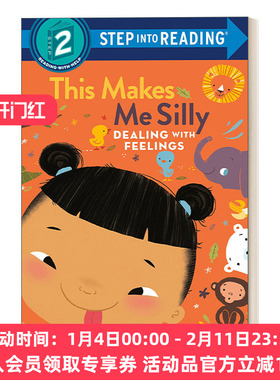 英文原版 Step into Reading 2 This Makes Me Silly Dealing with Feelings 学会处理情绪 这样会让我很傻 英文版 进口英语书籍