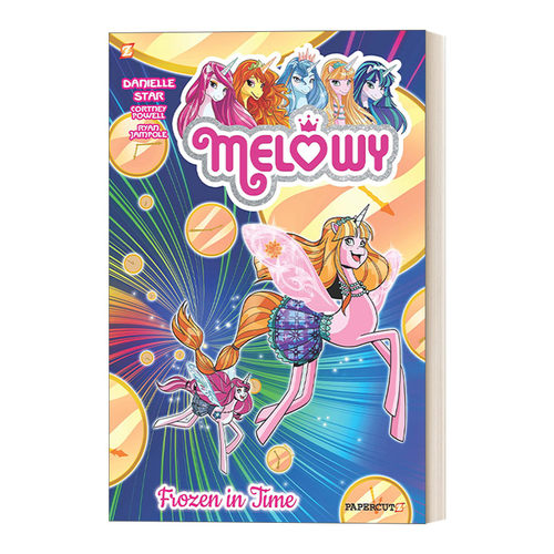 英文原版 Melowy Vol. 4 Frozen in Time 麦洛薇和魔法学校卷4 英文版 进口英语原版书籍