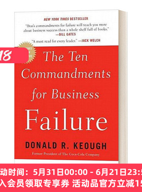 英文原版 The Ten Commandments for Business Failure 商业失败的十诫 英文版 进口英语原版书籍