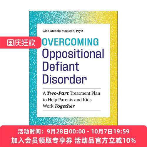 英文原版 Overcoming Oppositional Defiant Disorder 克服对立违抗性障碍 英文版 进口英语原版书籍
