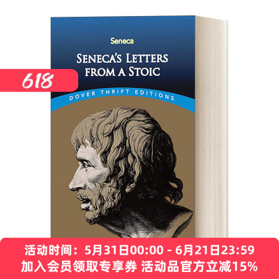英文原版 Seneca's Letters from a Stoic 塞涅卡道德书简 致鲁基里乌斯书信集 Dover Thrift Editions 英文版 进口英语原版书籍
