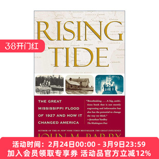 英文原版 Rising Tide 大浪涌起 1927年密西西比河大洪水怎样改变了美国 帕克曼奖 美国全国图书评论奖 史密斯奖 英文版
