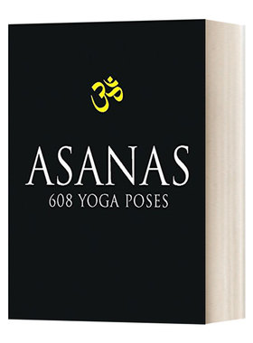 英文原版 Asanas 608 Yoga Poses 608种瑜伽体式 世界瑜伽大师Dharma Mittra 英文版 进口英语原版书籍