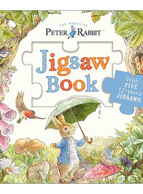 英文原版 Peter Rabbit Jigsaw Book 彼得兔的故事 趣味拼图书 英文版 进口英语原版书籍