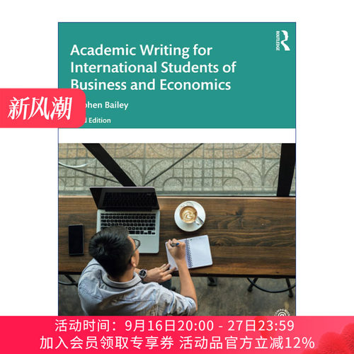国际商科学生学术写作  英文原版 Academic Writing for International Students of Business and Economics 第3版 进口英语书籍