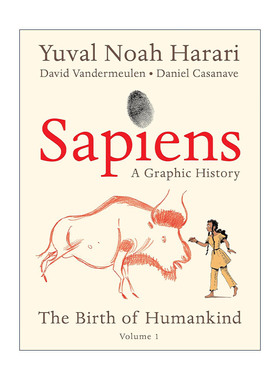 人类简史漫画版1 英文原版 Sapiens A Graphic History 英文版 进口英语原版书籍