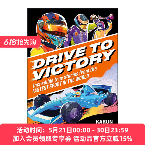 英文原版 Drive to Victory 极速传奇 方程式赛车F1的真实故事 英文版 进口英语原版书籍