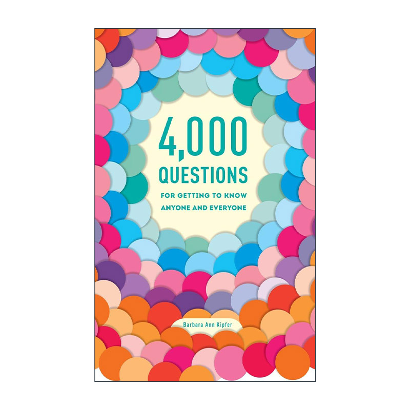英文原版 4000 Questions for Getting to Know Anyone and Everyone 4000个问题教你如何认识任何人 第二版 进口英语原版书籍