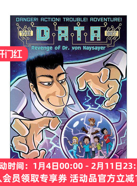 英文原版 The Revenge of Dr.von Naysayer 科学小组10 科学冒险章节书 英文版 进口英语原版书籍