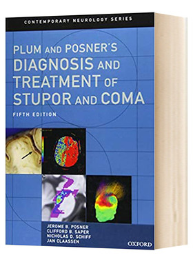 昏迷患者的评估及处置流程 英文原版 Plum and Posner's Diagnosis Treatment of Stupor Coma 英文版 进口英语书籍