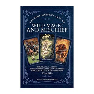 英文原版 The Game Master's Deck of Wild Magic and Mischief 游戏大师 野魔法与恶作剧 RPG探索冒险游戏 进口英语原版书籍