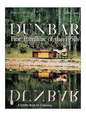 英文原版 Dunbar 邓巴 50年代的精美家具 精装收藏插图指南 英文版 进口英语原版书籍