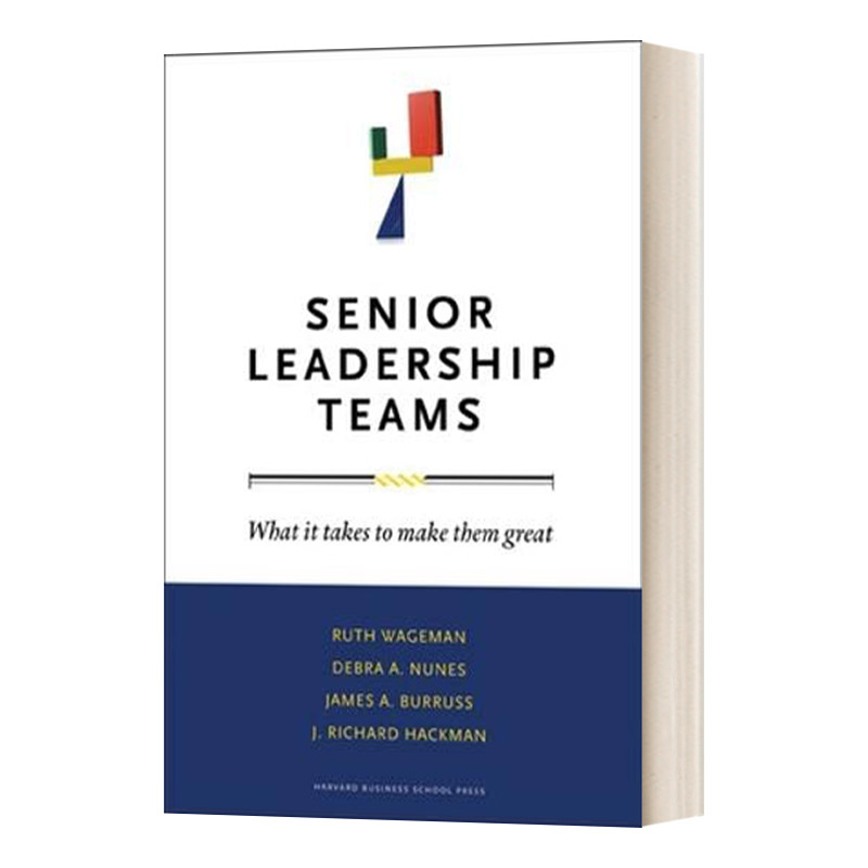 高级领导团队 英文原版 Senior Leadership Teams 如何让他们变得伟大 精装 英文版 进口英语原版书籍
