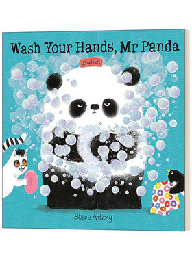 洗洗手 礼貌的熊猫先生 英文原版 Wash Your Hands Mr Panda 儿童绘本故事图画书 低幼早教3-6岁 英文版 进口英语原版书籍