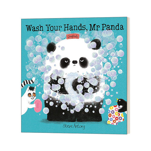 洗洗手 礼貌的熊猫先生 英文原版 Wash Your Hands Mr Panda 儿童绘本故事图画书 低幼早教3-6岁 英文版 进口英语原版书籍