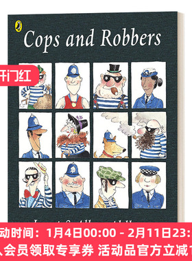 英文原版 Cops and Robbers 警察和劫匪 儿童图画书 Allan Ahlberg 英文版 进口英语原版书籍