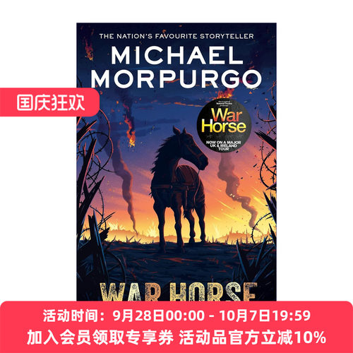 战马  英文原版 War Horse 麦克·莫波格 新版 英文版 进口英语原版书籍