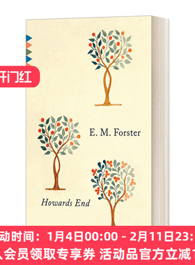 英文原版小说 Howards End Vintage Classics 霍华德庄园 E. M. Forster福斯特 英文版 进口英语原版书籍
