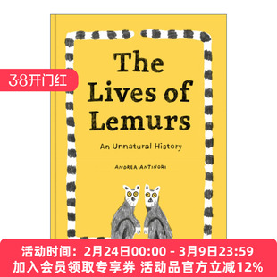狐猴的生活 英文原版 The Lives of Lemurs 动物历史 意大利插画师Andrea Antinori 精装绘本 英文版 进口英语原版书籍