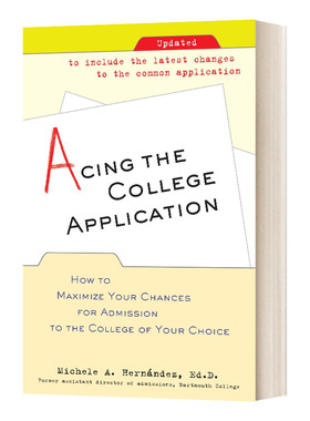 英文原版 Acing the College Application 美国大学申请制胜法宝 英文版 进口英语原版书籍