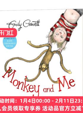 猴子与我 英文原版 Monkey and Me 英文版 进口英语原版书籍