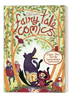 英文原版 Fairy Tale Comics Classic Tales Told by Extraordinary Cartoonists 童话漫画 由杰出漫画家讲述的经典故事 进口书籍
