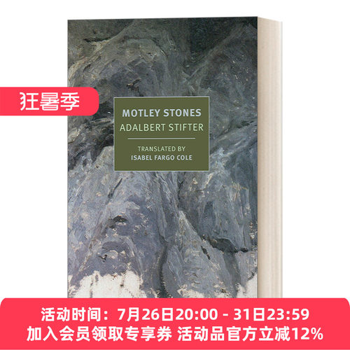 英文原版小说 Motley Stones New York Review Books Classics 彩石集 Adalbert Stifter阿达尔贝特.施蒂夫特 英文版 进口英语书籍