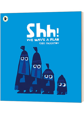 华研原版 嘘 我们有个计划 英文原版绘本 Shh We Have a Plan 英文版 进口英语原版书籍