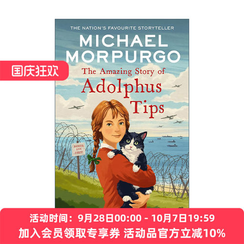 英文原版 The Amazing Story Of Adolphus Tips 寻猫奇遇记 英国国宝级儿童文学作家迈克尔·莫波格 英文版 进口英语原版书籍