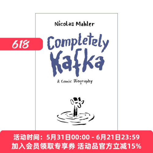 英文原版 Completely Kafka 完整的卡夫卡传记 漫画版 Nicolas Mahler 英文版 进口英语原版书籍
