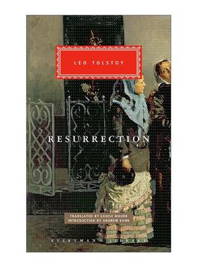 英文原版 Resurrection 复活 人人图书馆精装收藏版 列夫托尔斯泰 Andrew Kahn序言 英文版 进口英语原版书籍