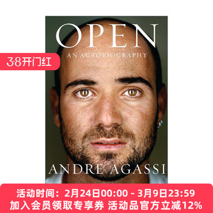 英文原版 Open 网 Andre Agassi安德烈·阿加西自传 精装 英文版 进口英语原版书籍