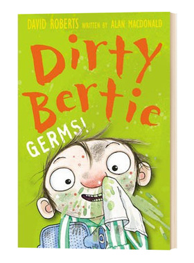 英文原版 Germs! Dirty Bertie 脏男孩波迪第2辑 细菌 英文版